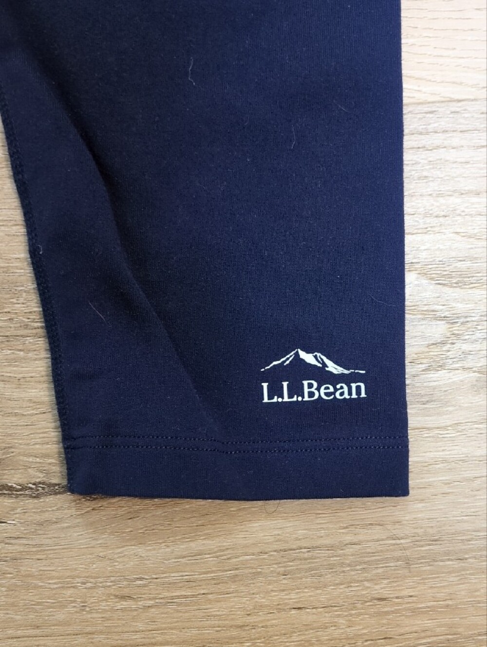 L.L. Bean Dark Navy Athletic Leggings - Picture 4 of 5